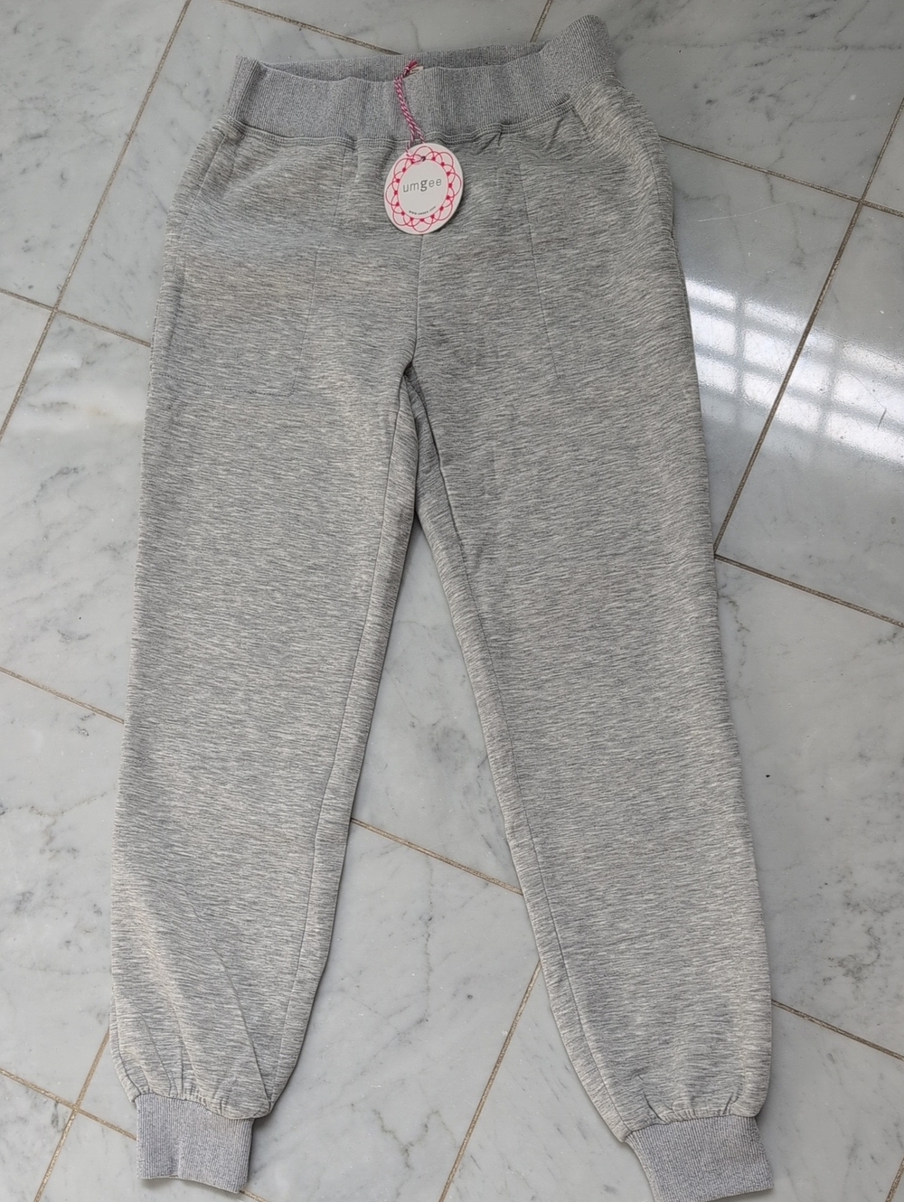 Umgee Light Gray Women's Jogger Sweatpants. Size S NWT